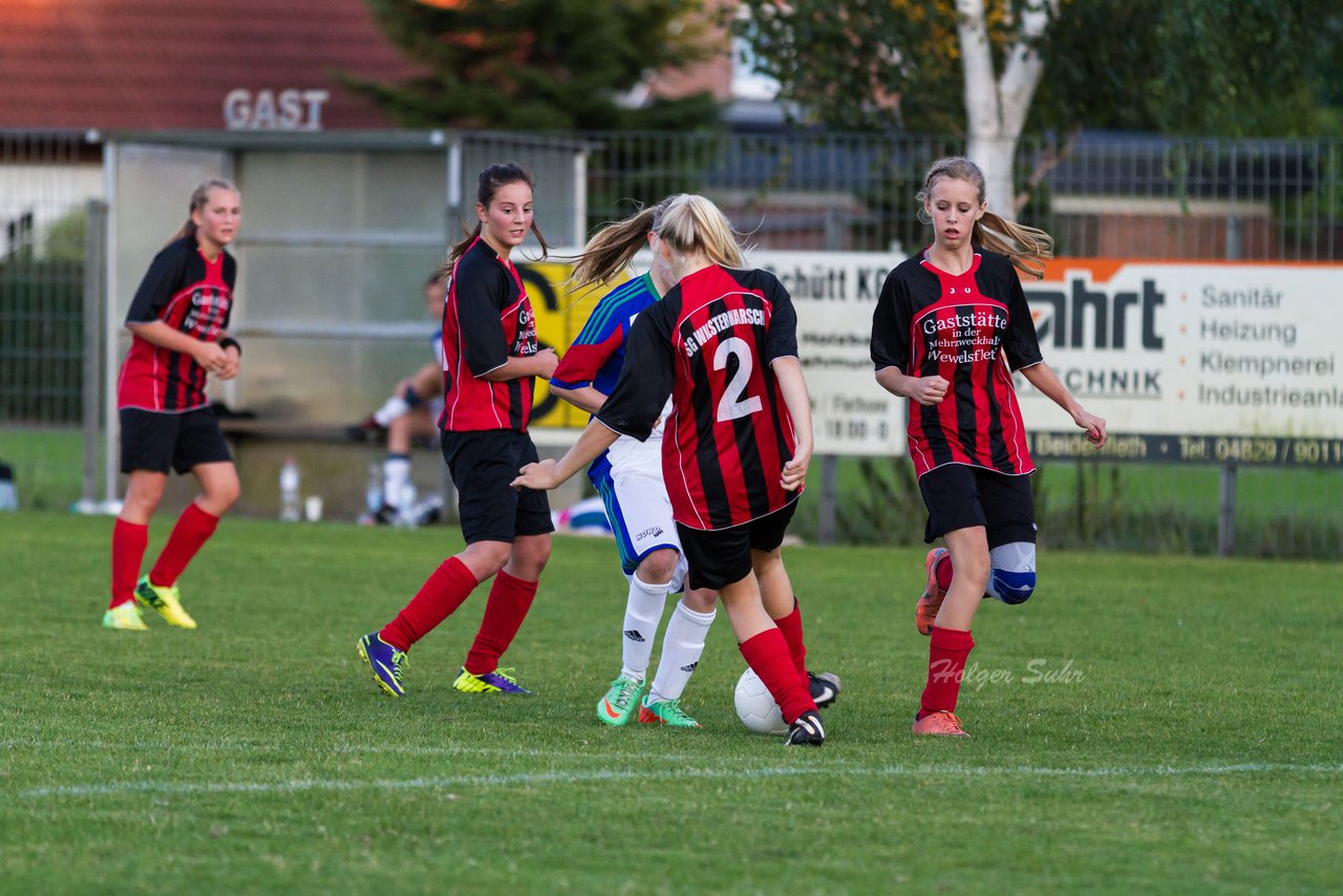 Bild 336 - B-Juniorinnen SG Wilstermarsch - SV Henstedt Ulzburg : Ergebnis: 5:1